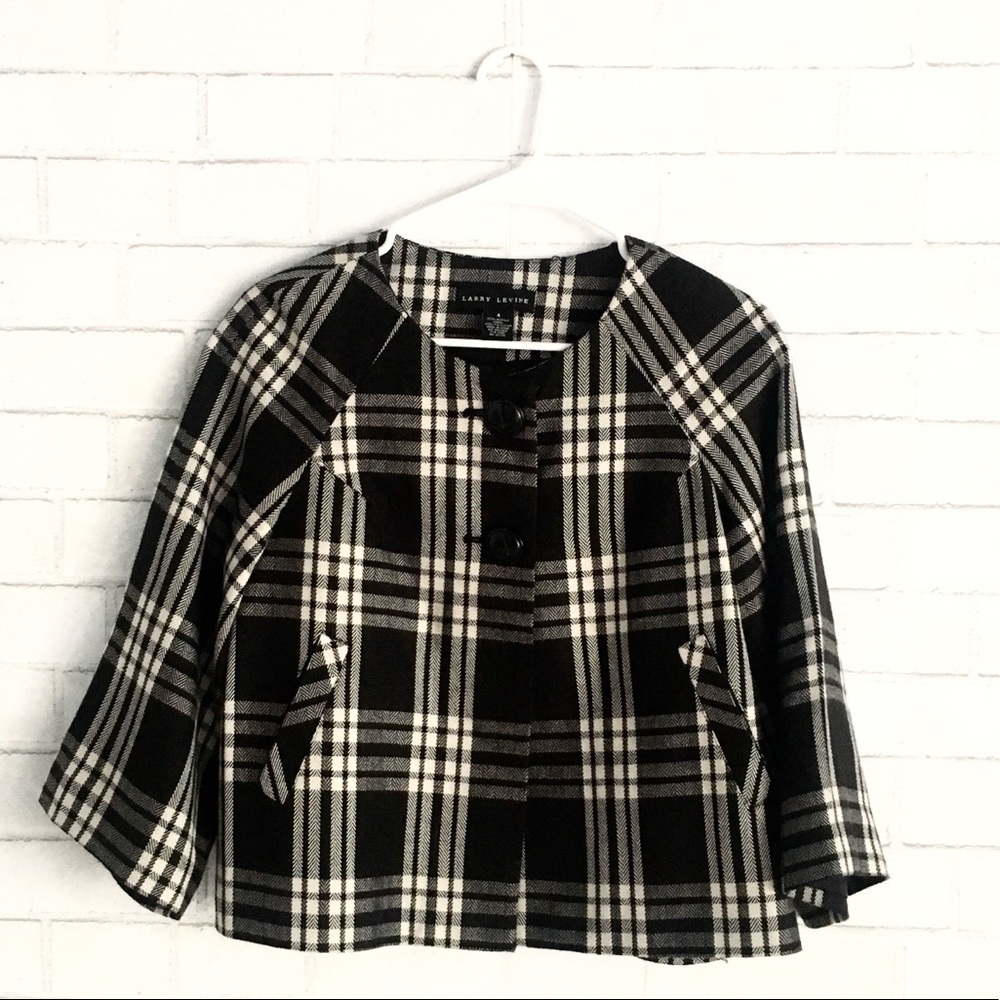 Larry Levine cropped blazer
